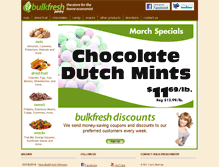 Tablet Screenshot of bulkfresh.com
